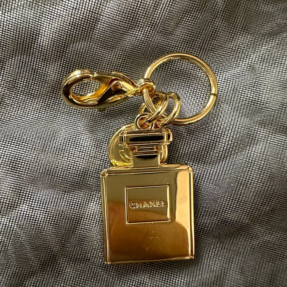 Chanel bottle charm